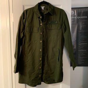 Forever 21 Green Army Jacket